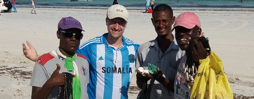 S Peterem Gregorem na skok do Somálska