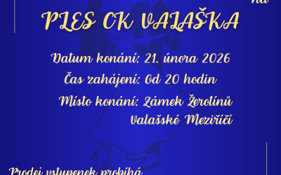 Jubilejní ples CK Valaška
