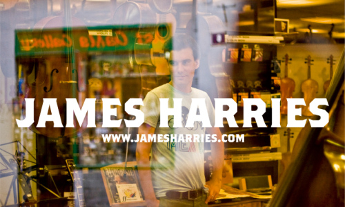 Skladby nahrané na mobil představí James Harries v M-klubu