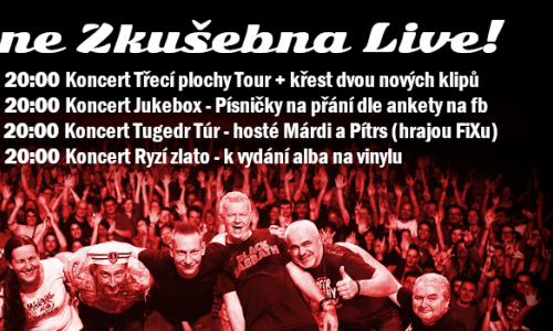 Mňága a Žďorp – On line zkušebna Live!